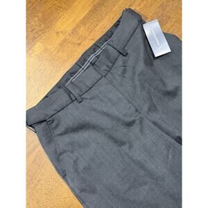 NEW American Airlines Slim Pants Dark Charcoal Wool Blend Stretch Ladies Sz 2